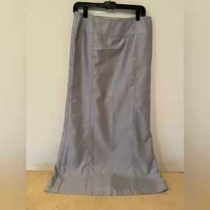 Elegant woman's long skirt